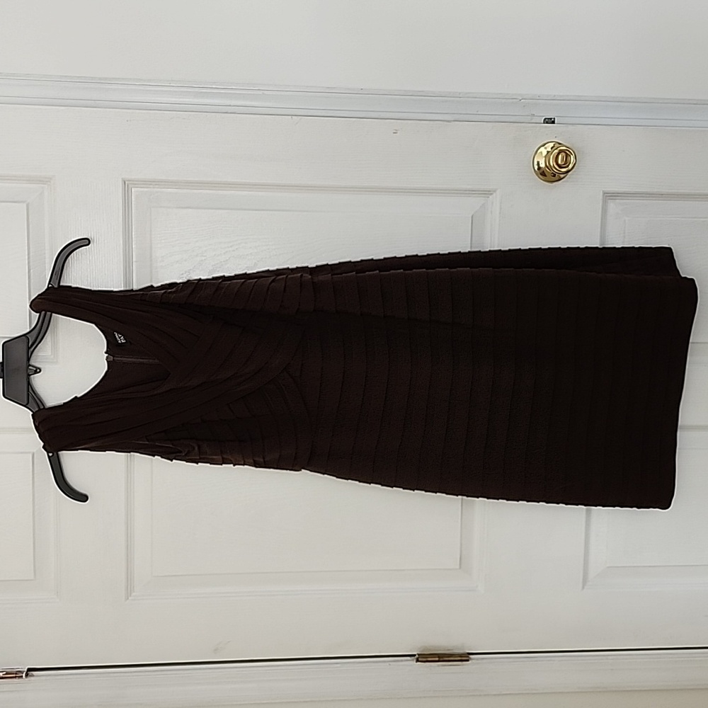 Brown Adrienne Pappel dress. Size 12. EUC.